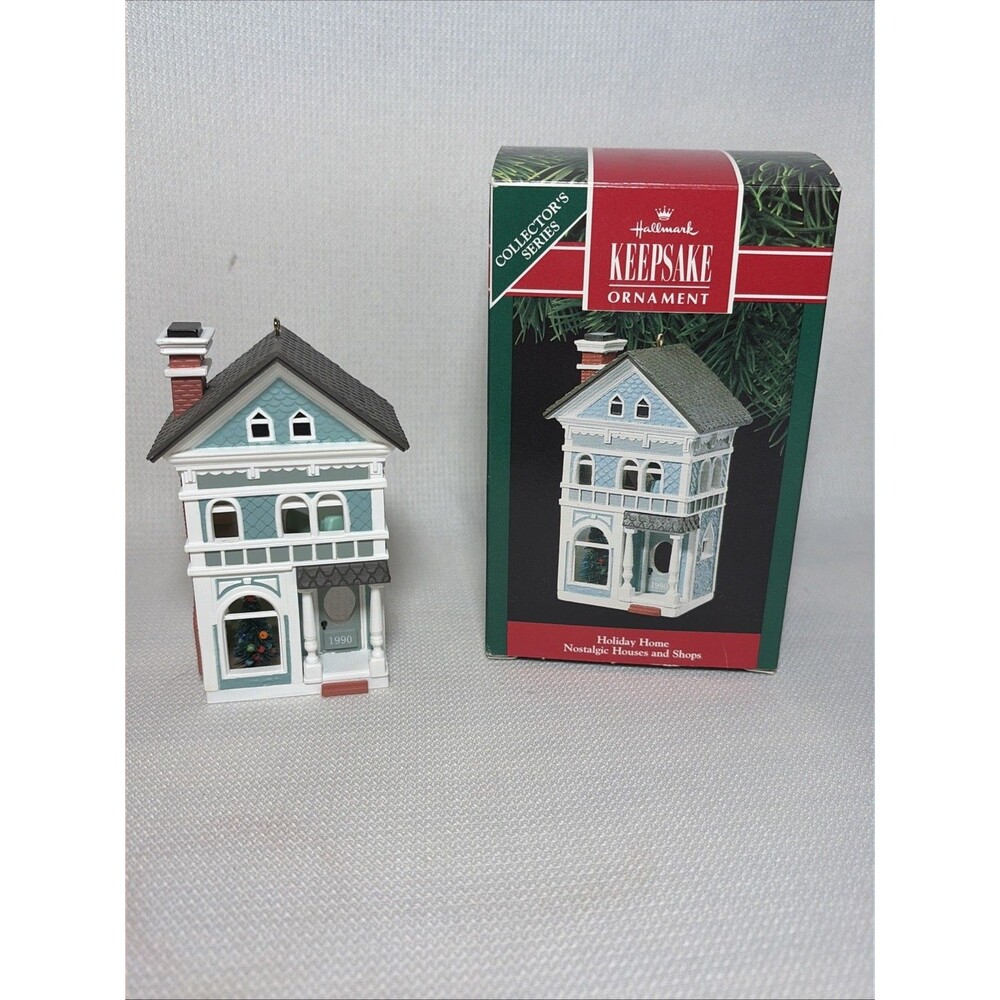 Hallmark 1990 Holiday Home Nostalgic Houses & Shops Series Ornament NIB